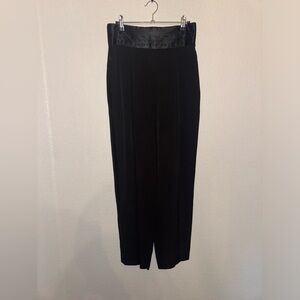 Elegant Black High-Waisted Vintage Pants Size 10